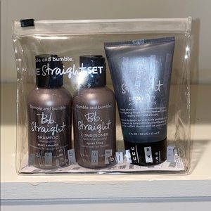 NEW Bumble & Bumble The Straight Hair Set